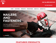 Tablet Screenshot of hughestoolsupply.com